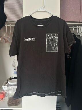 Graphic Crewneck T-Shirt - Black